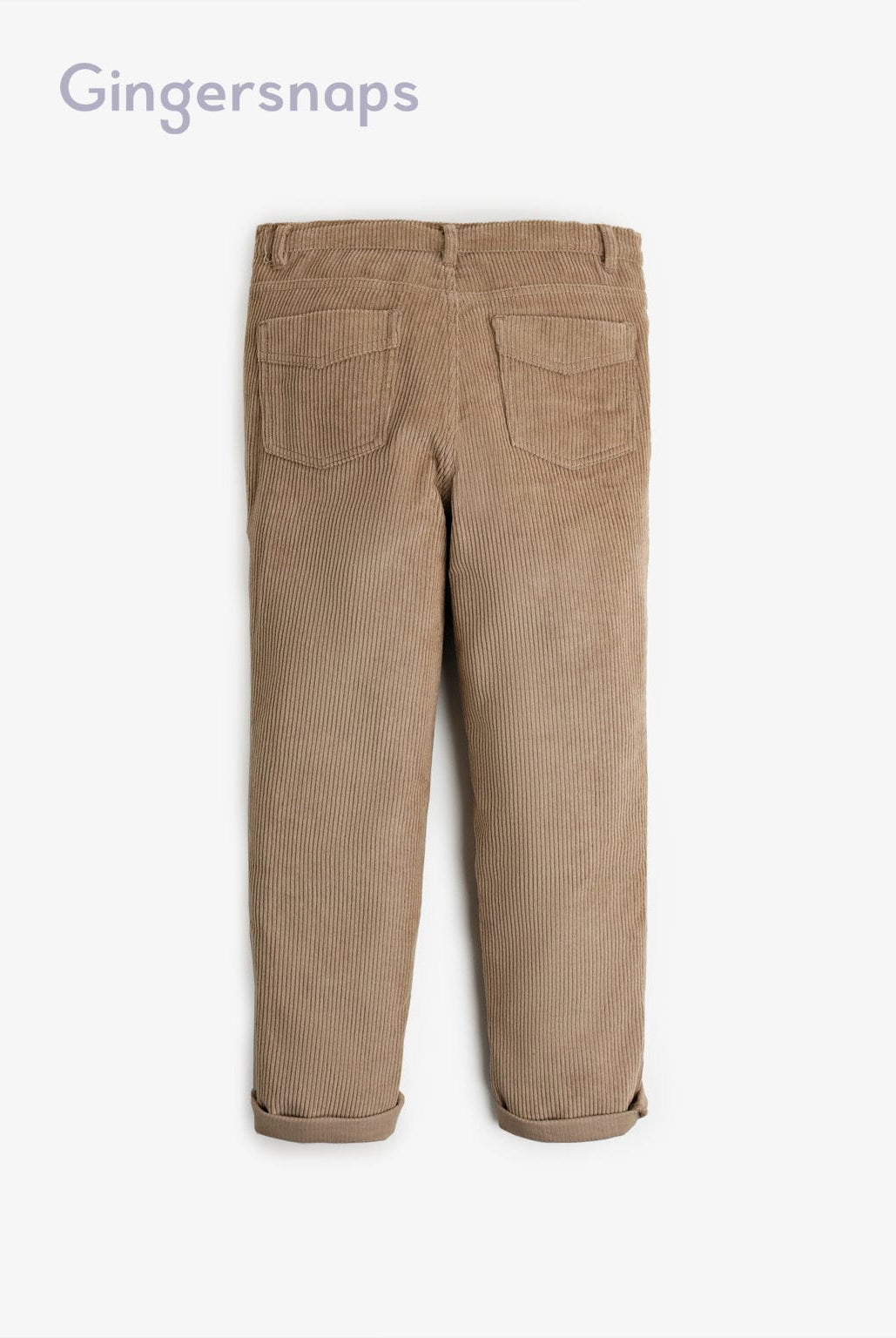 جينجرسنابس بنطلون أطفال أولادي مضلع - بني