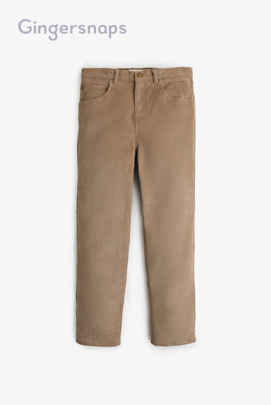 جينجرسنابس بنطلون أطفال أولادي مضلع - بني