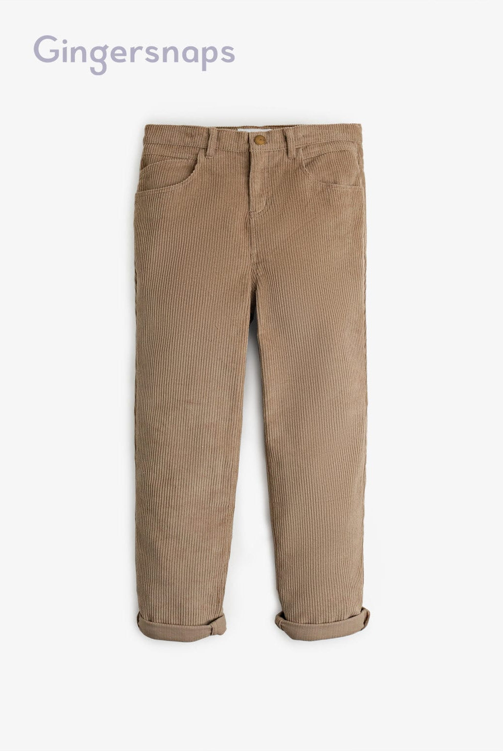 جينجرسنابس بنطلون أطفال أولادي مضلع - بني