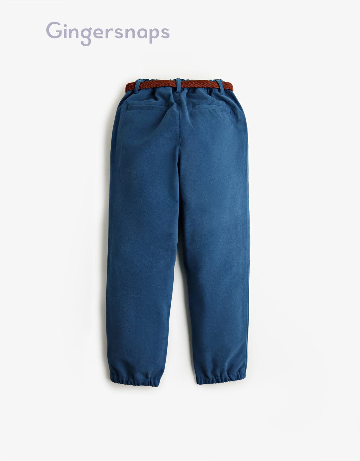 جينجرسنابس بنطلون أولادي بسوار مطاطي وجيوب أمامية أزرق