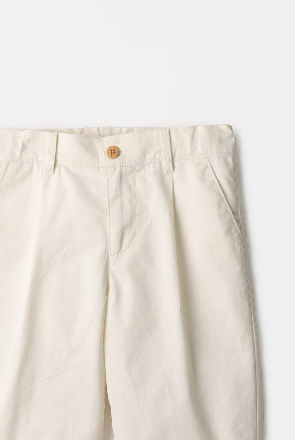 جينجرسنابس بنطلون سادة طويل أولادي أبيض