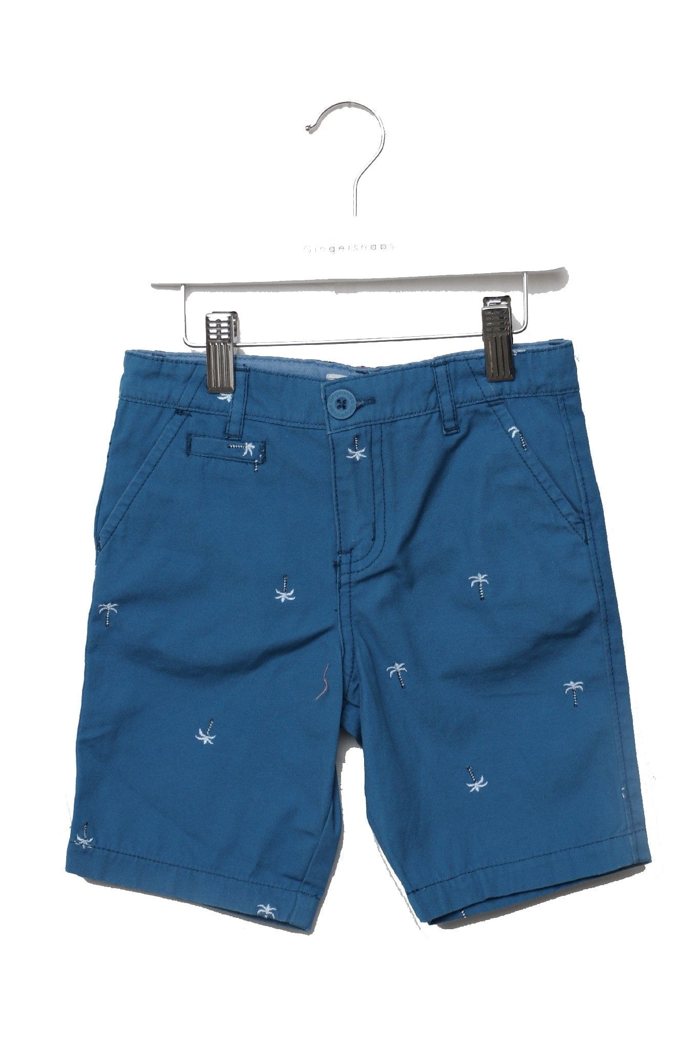 جينجرسنابس شورت منقط أولادي أزرق