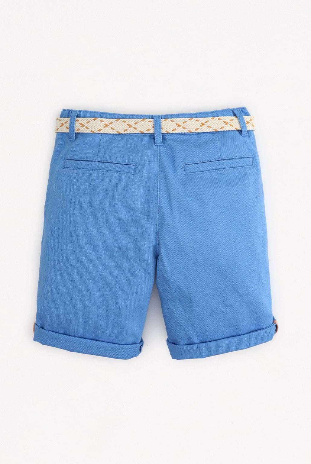 جينجرسنابس شورت أولادي طويل بثنية قدم أزرق