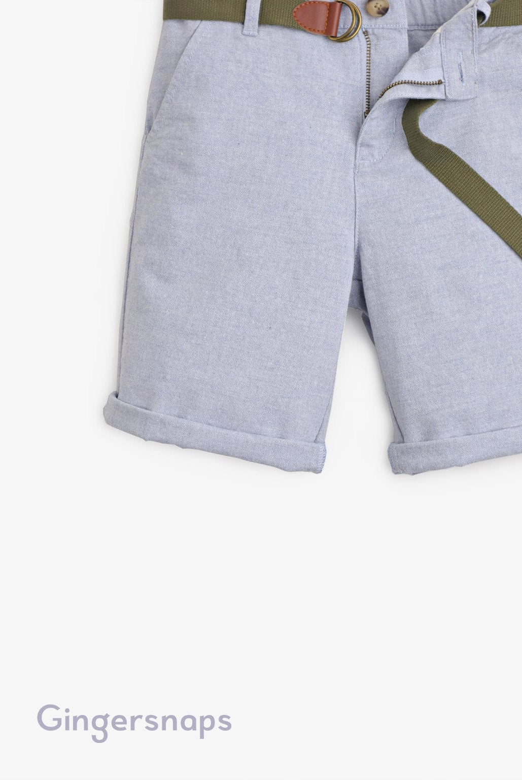 جينجرسنابس شورت أولادي تشينو أزرق