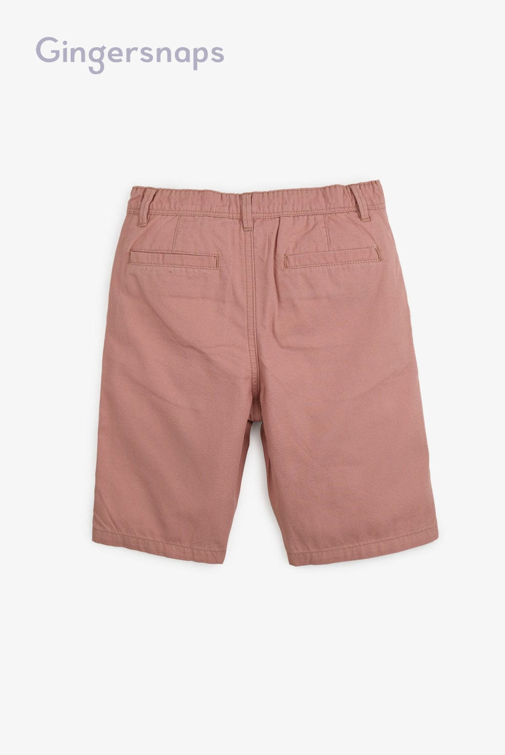 جينجرسنابس شورت سادة أولادي أحمر