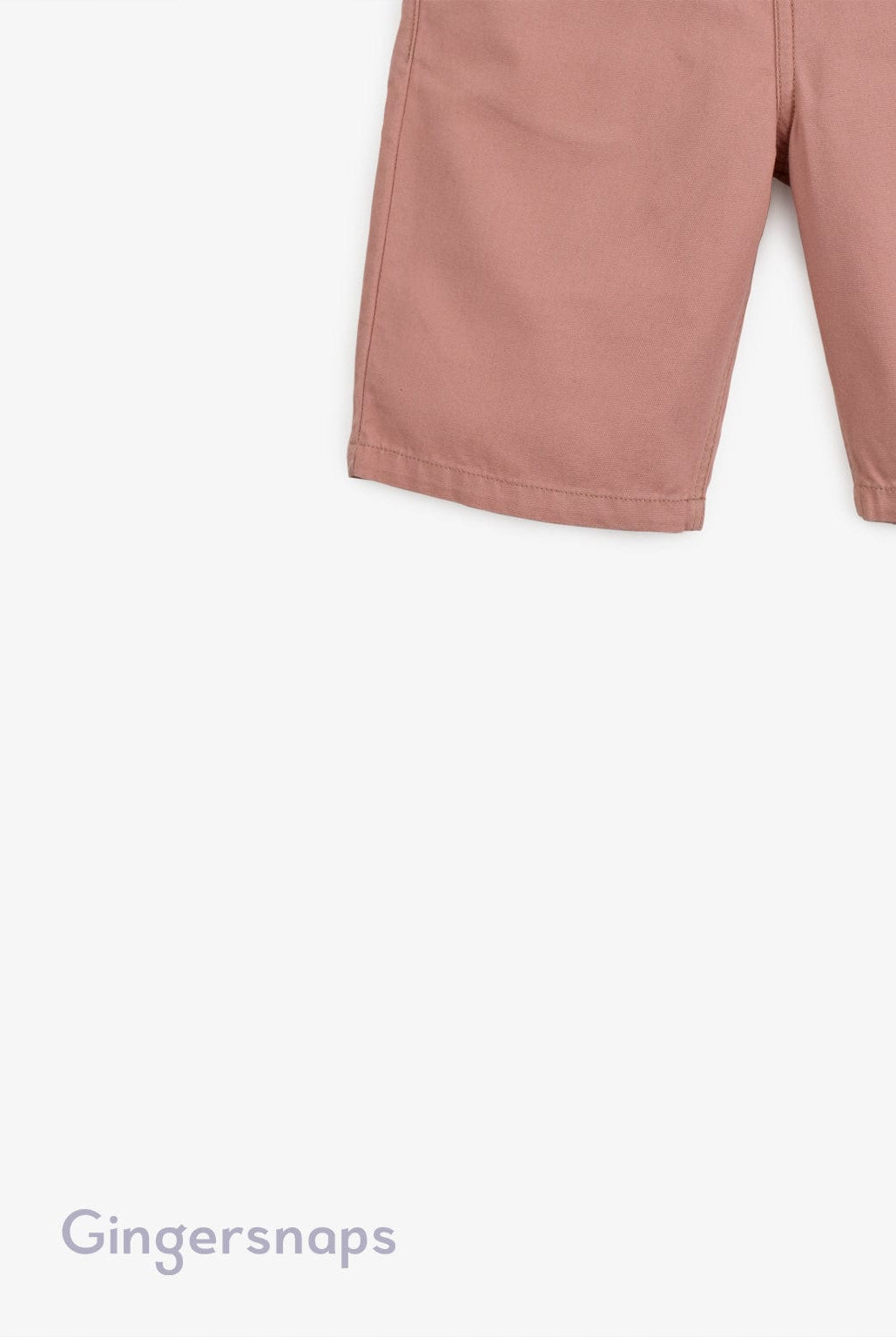 جينجرسنابس شورت سادة أولادي أحمر