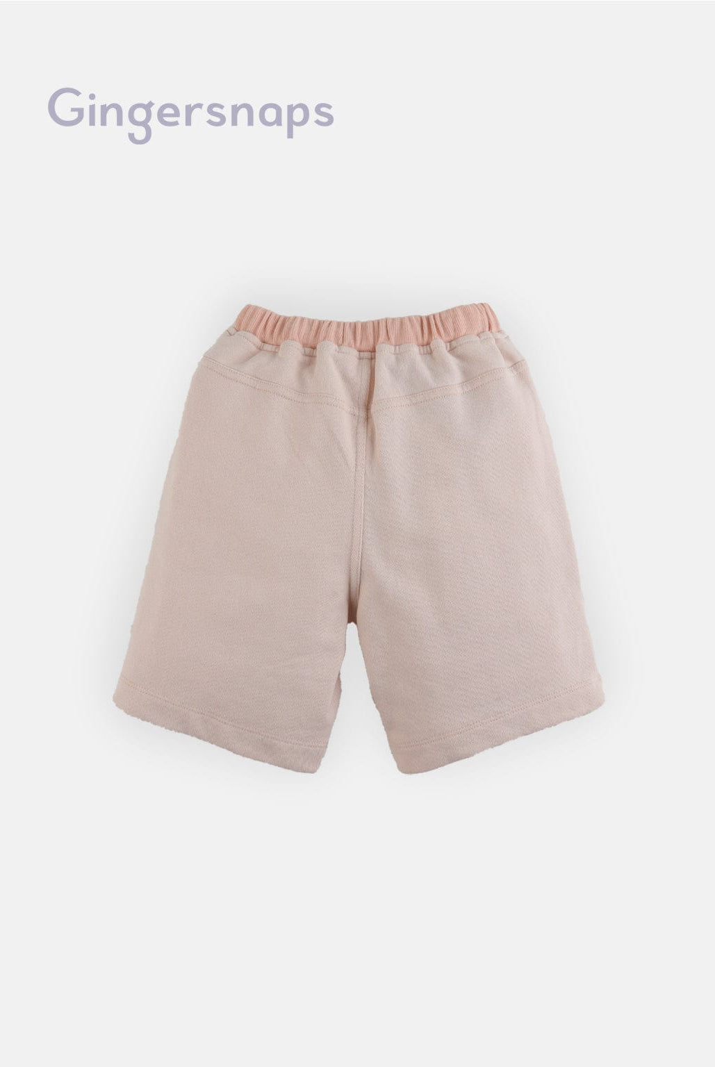 جينجرسنابس شورت سادة بطبعة على الجانب أولادي وردي