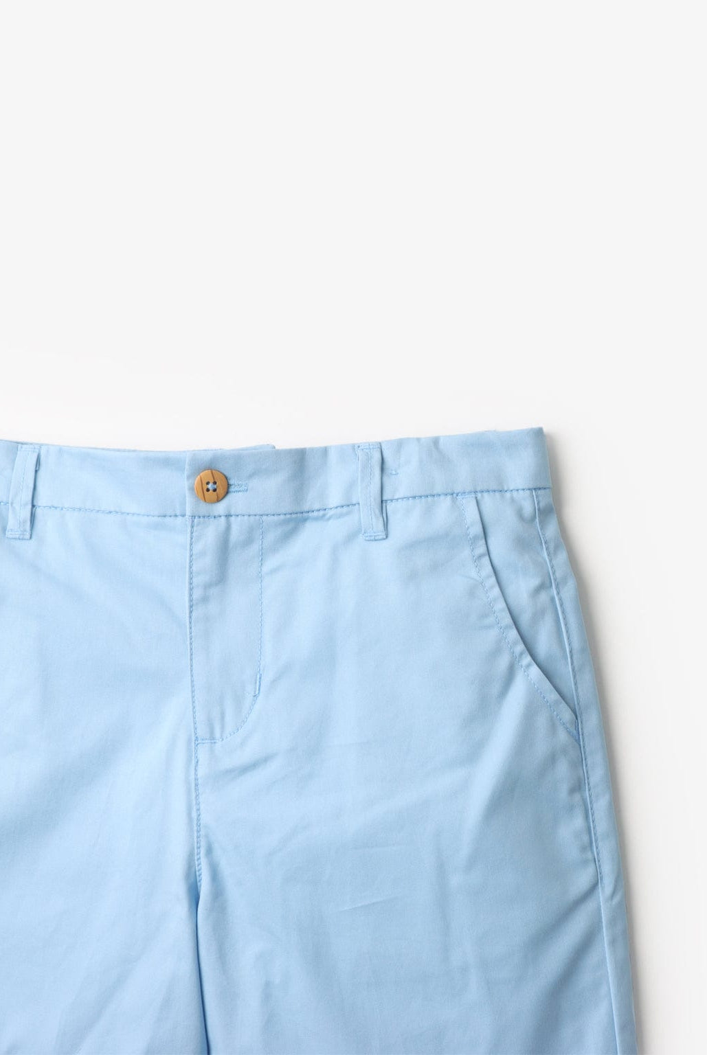 جينجرسنابس شورت سادة بجيوب جانبية أولادي أزرق