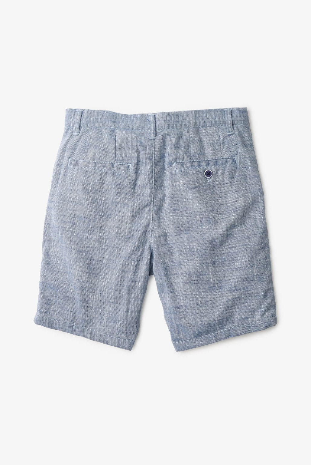 جينجرسنابس شورت مخطط بالطو وجيوب جانبية أولادي أزرق