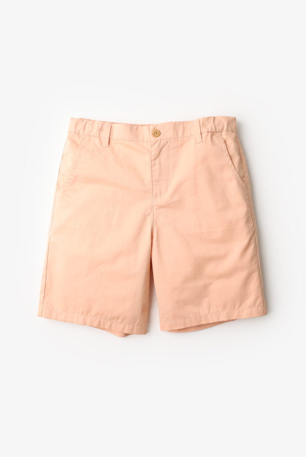 جينجرسنابس شورت أولادي سادة قصير خوخي