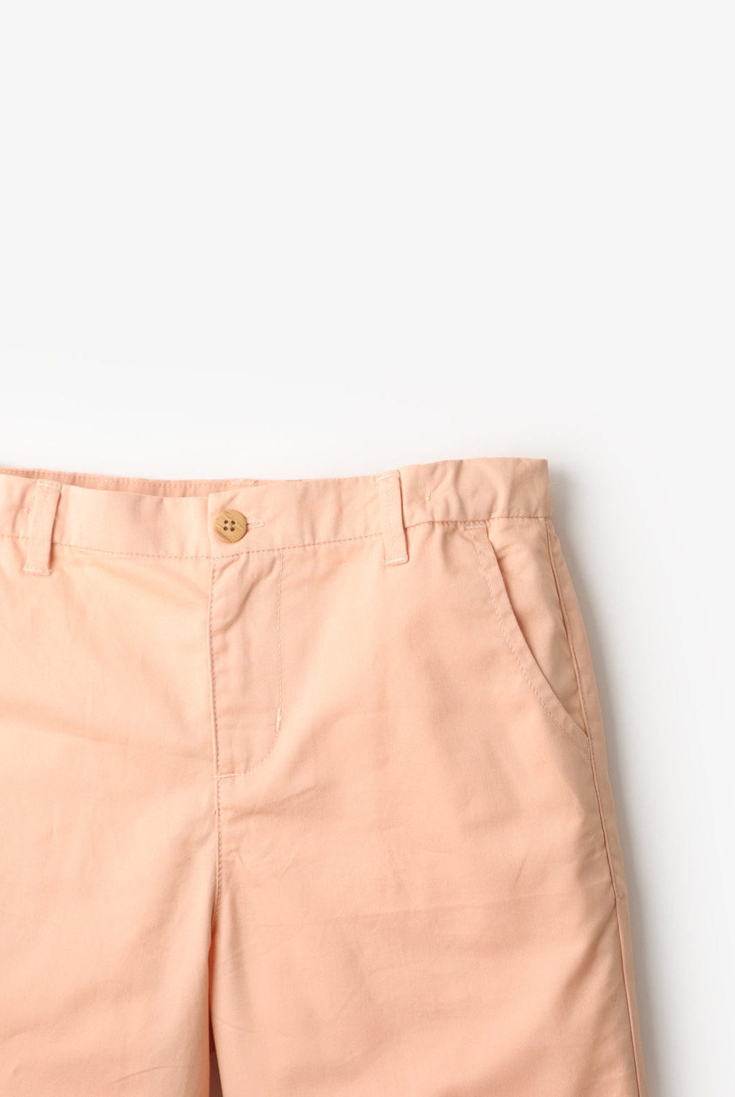 جينجرسنابس شورت أولادي سادة قصير خوخي