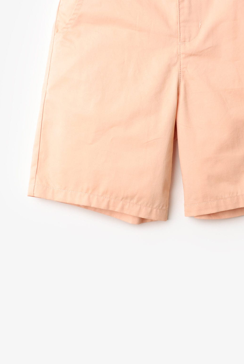 جينجرسنابس شورت أولادي سادة قصير خوخي