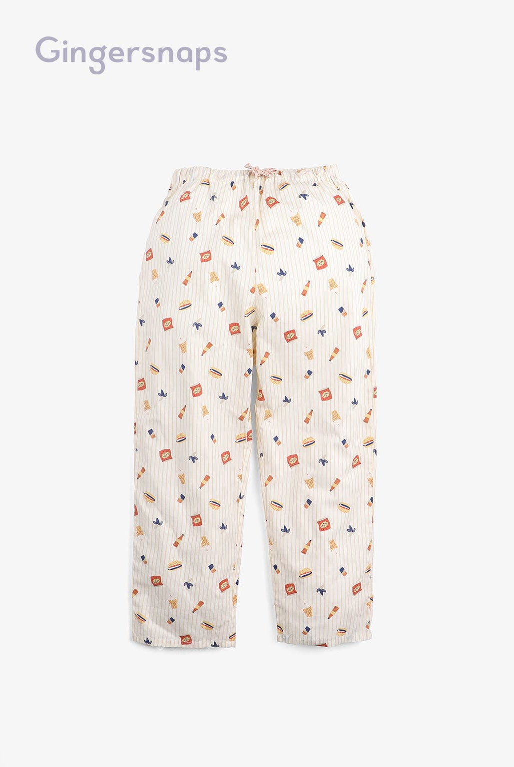 جينجرسنابس بيجامة ولادي للمنزل بنقشات رقيقة متعدد الألوان