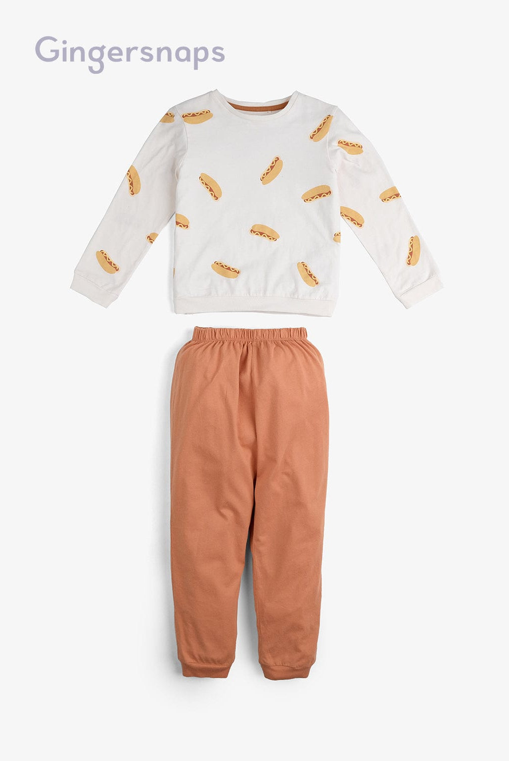 جينجرسنابس بيجامة ولادي للمنزل ببنطلون بأستك مطاطى متعدد الألوان