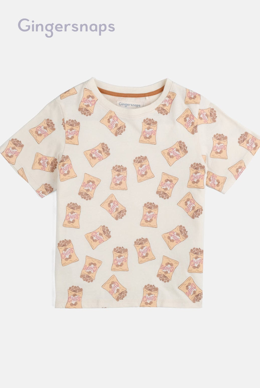 جينجرسنابس بيجامة بشورت ولادي للمنزل نص كم مطبوعة متعدد الألوان