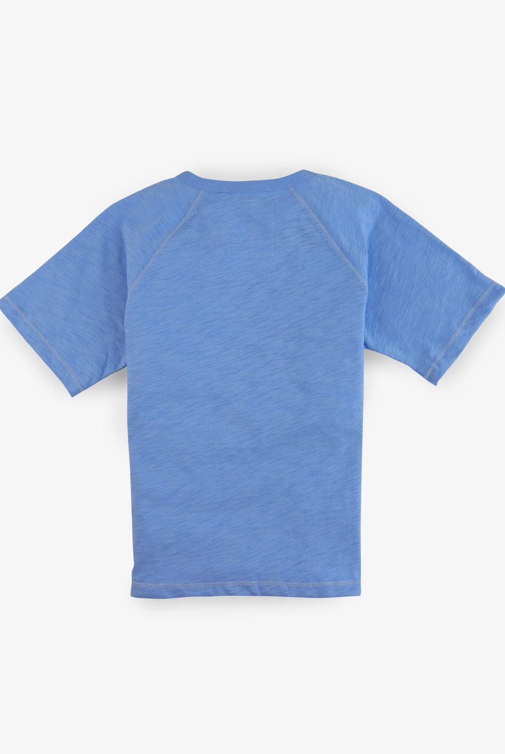 جينجرسنابس تيشيرت أولادي سادة بفتحة صدر V أزرق