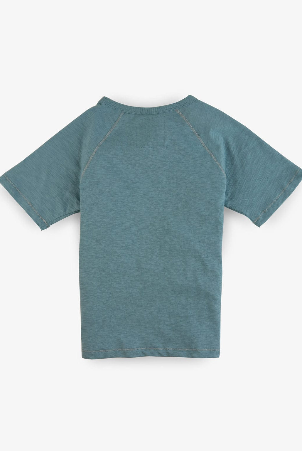 جينجرسنابس تيشيرت أولادي نص كم سادة بفتحة صدر V أخضر