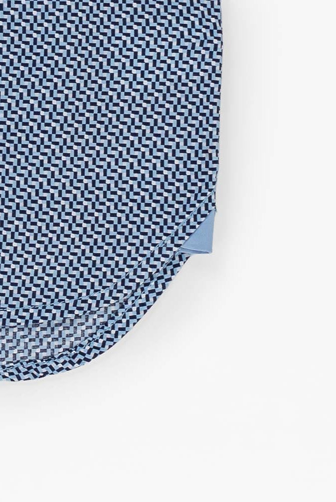 جينجرسنابس قميص منقوش أولادي بنقشات متعدد الألوان