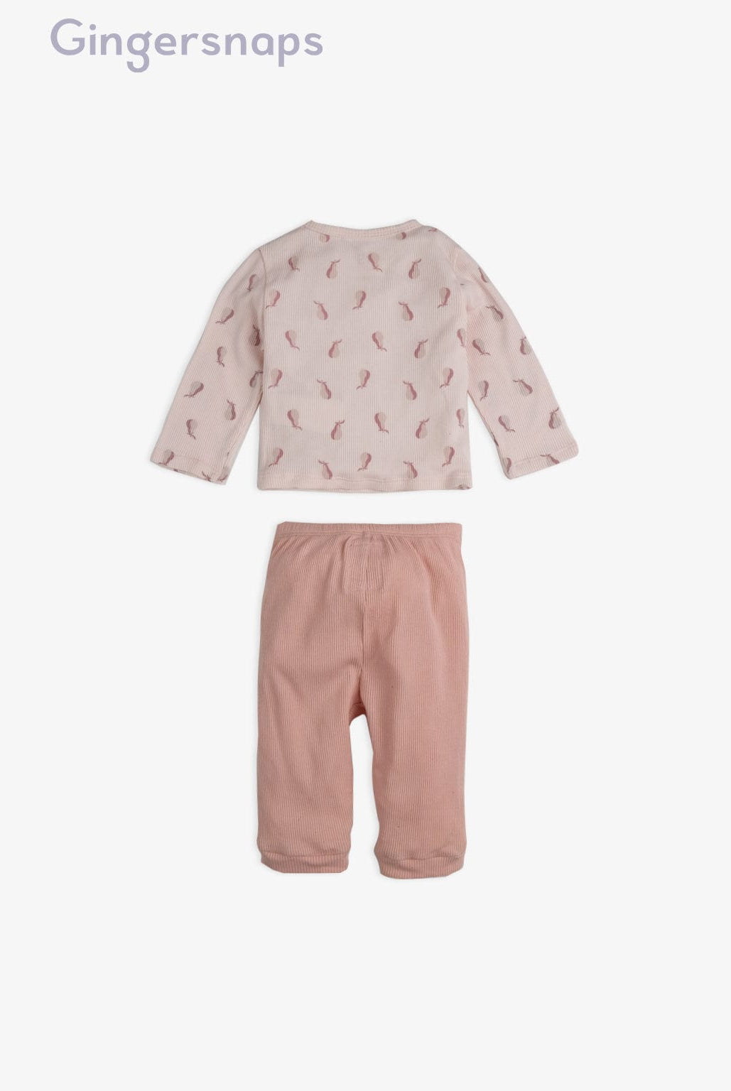 جينجرسنابس طقم بلوزة مشجرة وبنطلون أطفال مواليد متعدد الألوان