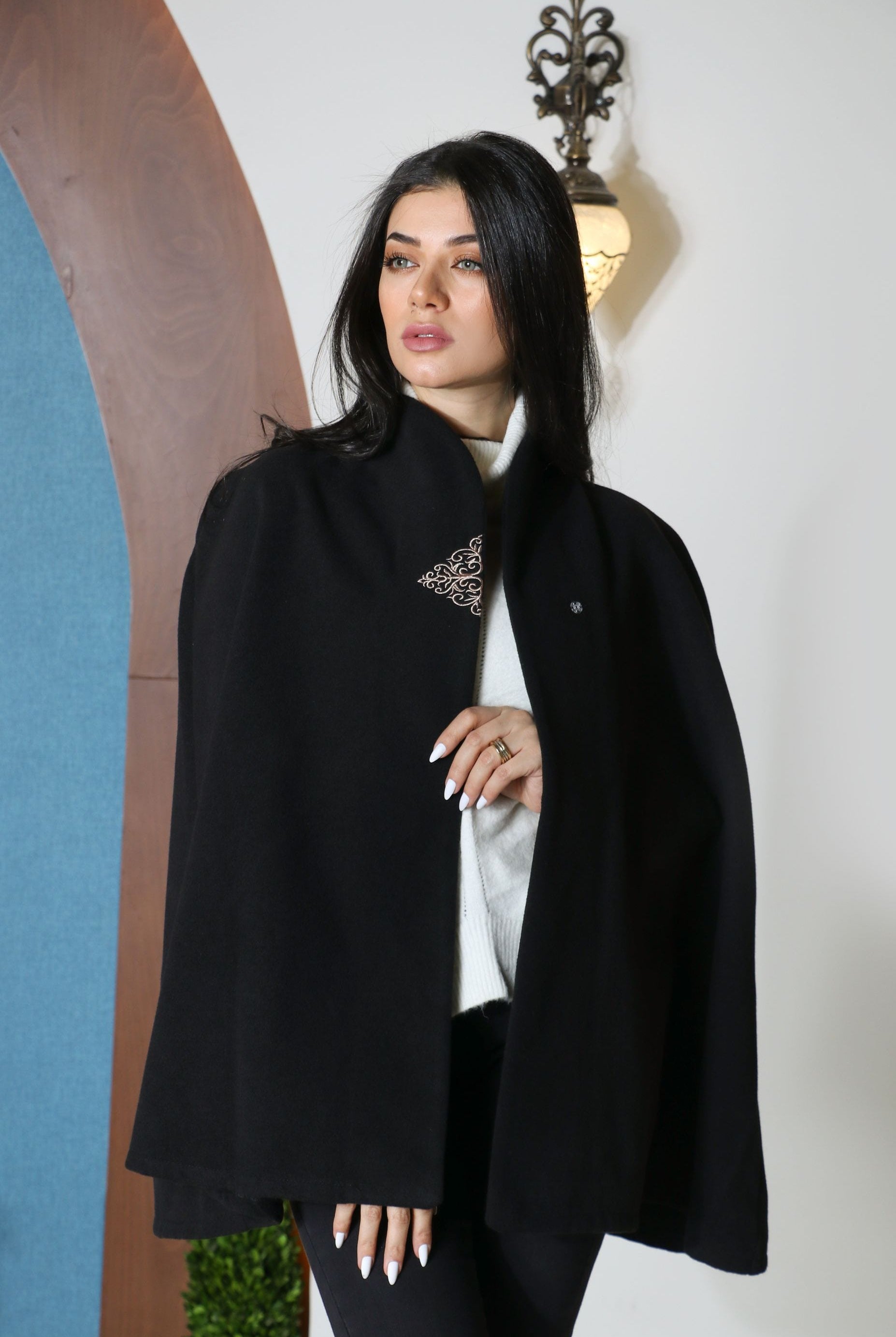 ديامانتين كارديجان نسائي بنقشة مقفول