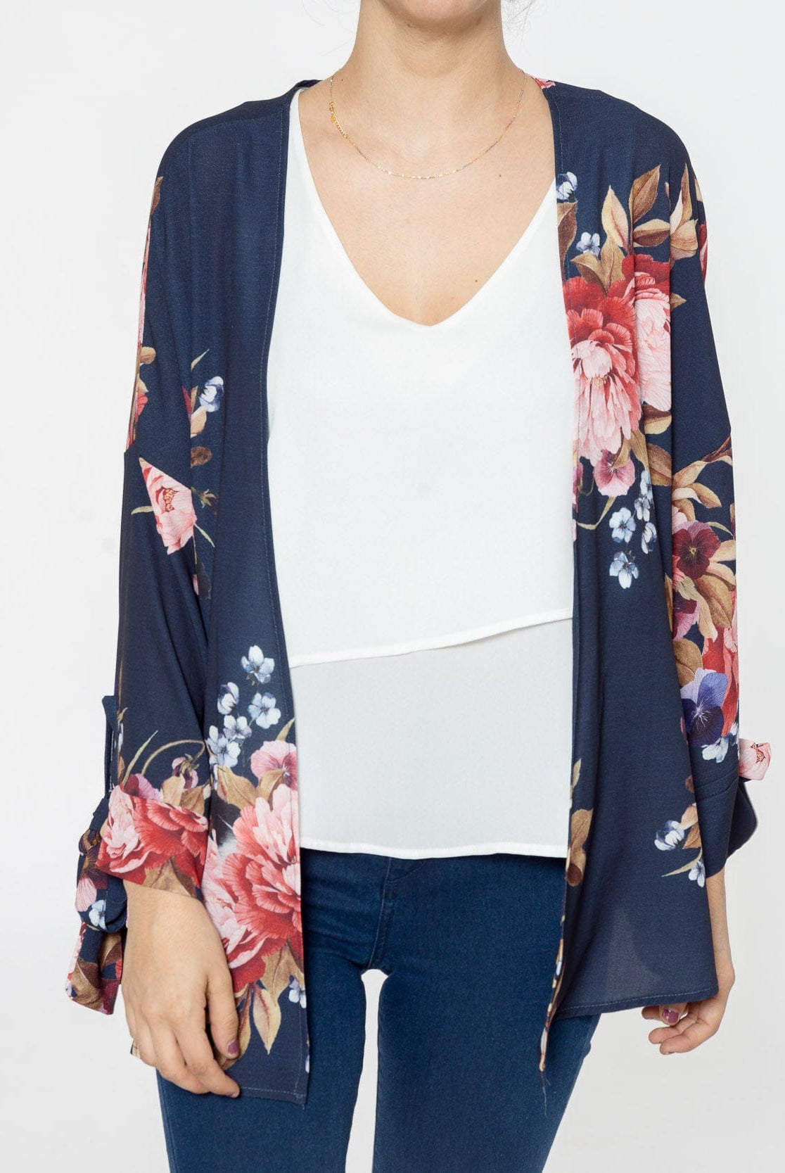 شانا جاكيت مشجر مفتوح نسائي