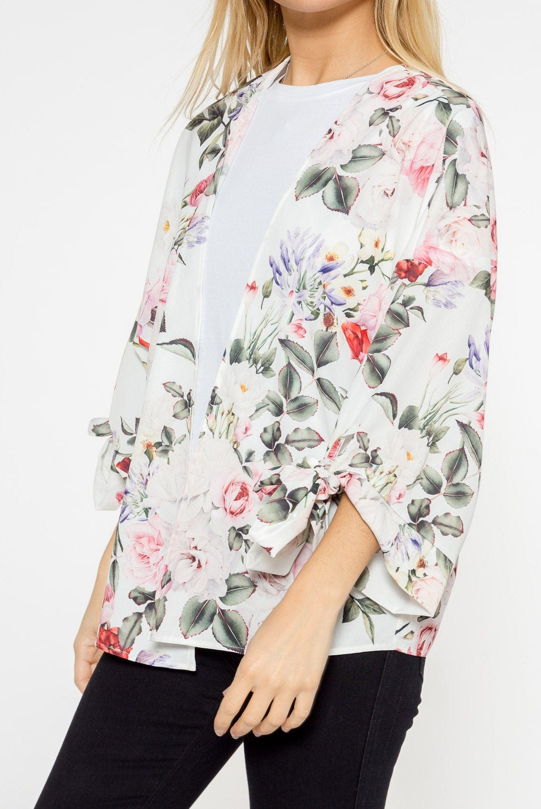 شانا جاكيت مشجر مفتوح نسائي