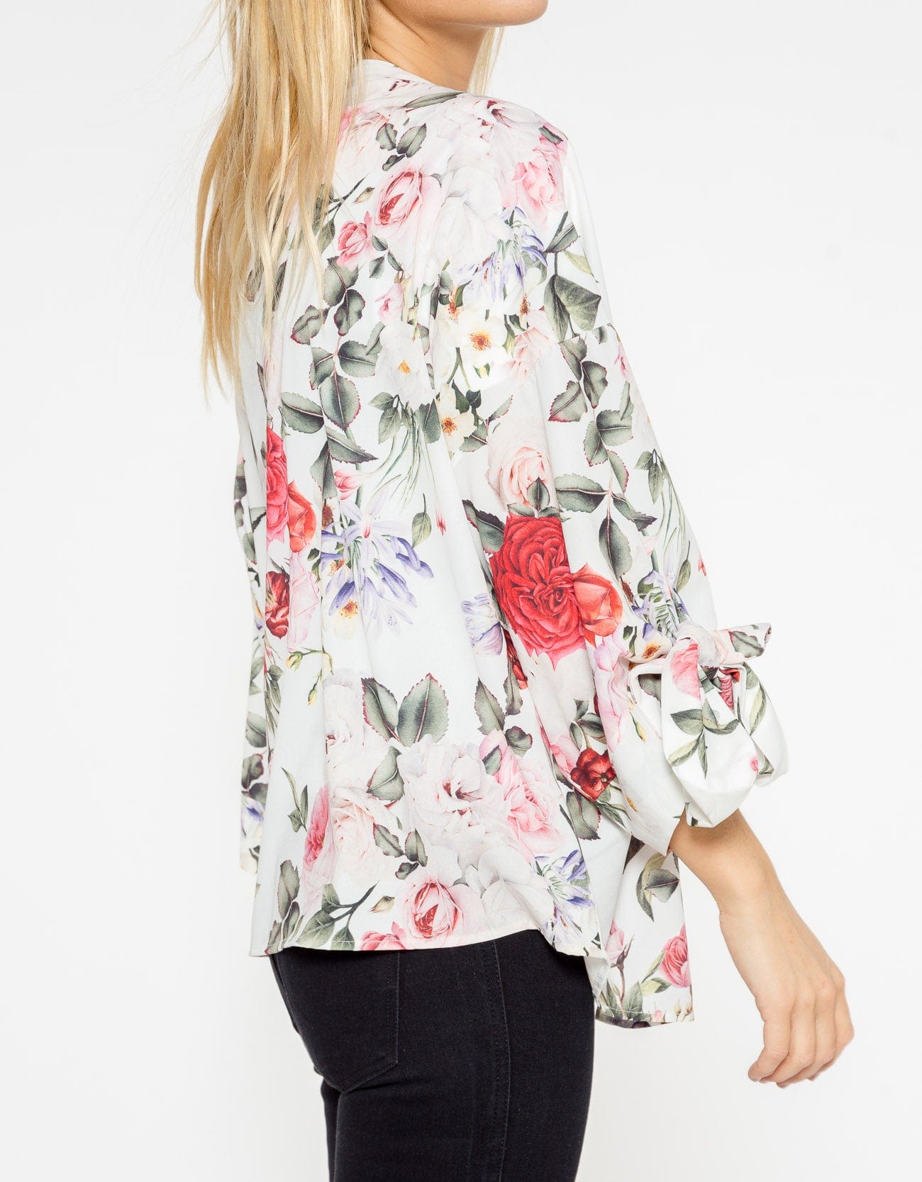 شانا جاكيت مشجر مفتوح نسائي