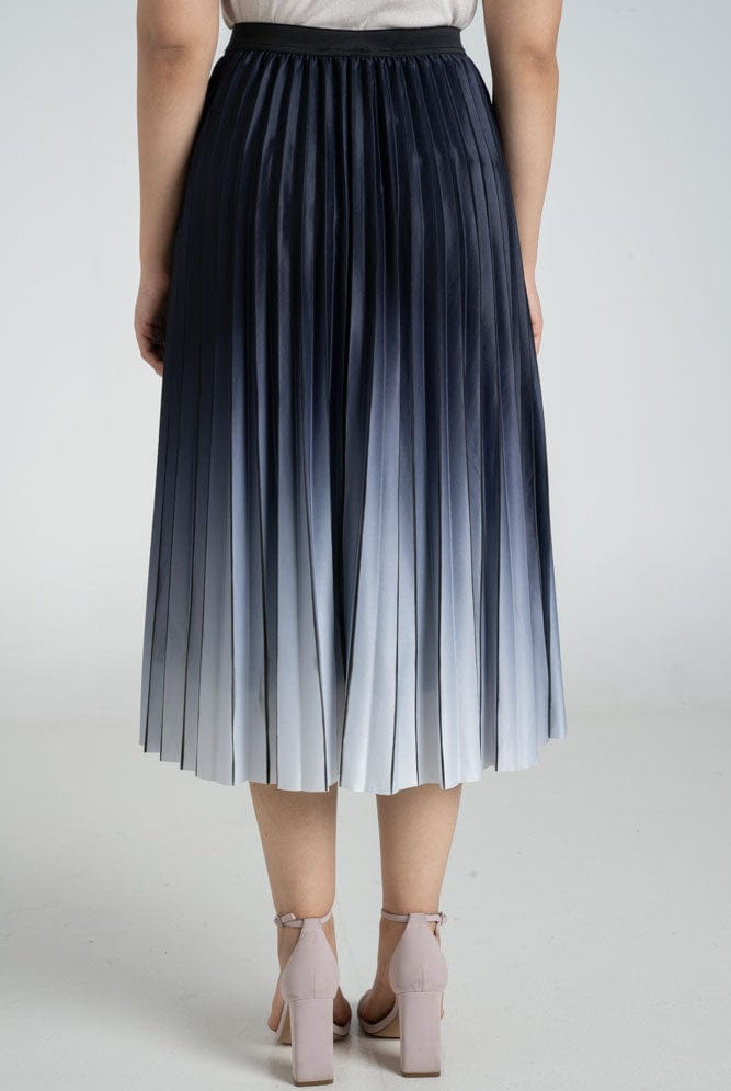 نتشي تنورة نسائية لونين بليسية