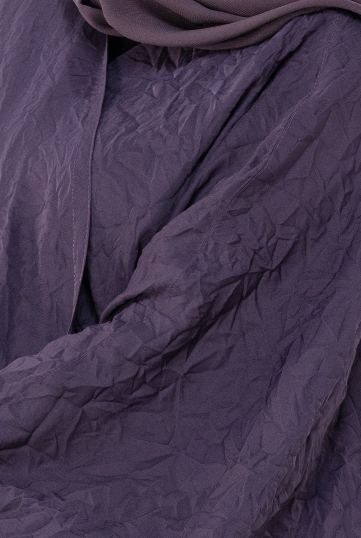 جوهرة عباية بلاك بيري إماراتي مفتوحة لف سادة بنفسجي