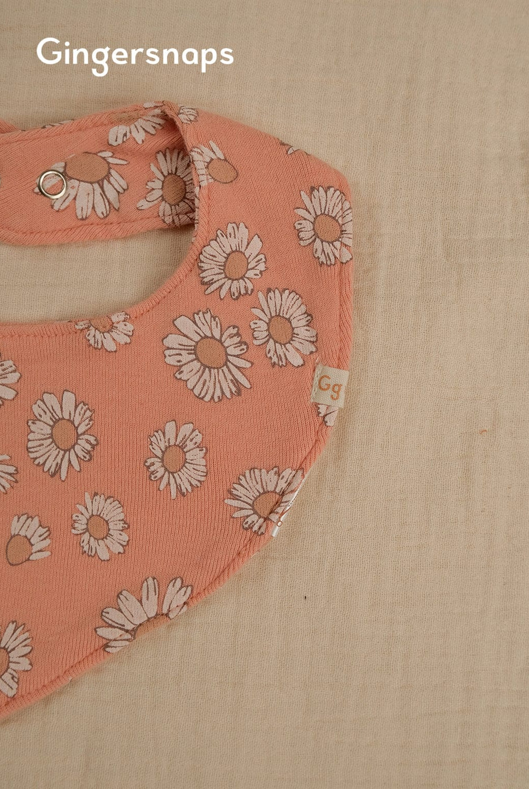 جينجرسنابس جمبسوت بناتي رضع منقوش طويل كم طويل مع قبعة ومريول أحمر بنفسجي