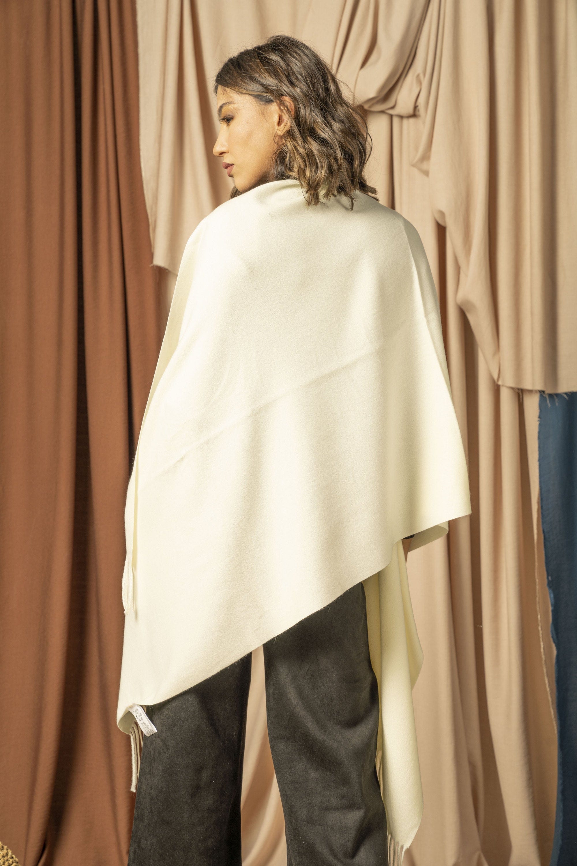 نتشي شال شتوي نسائي طويل