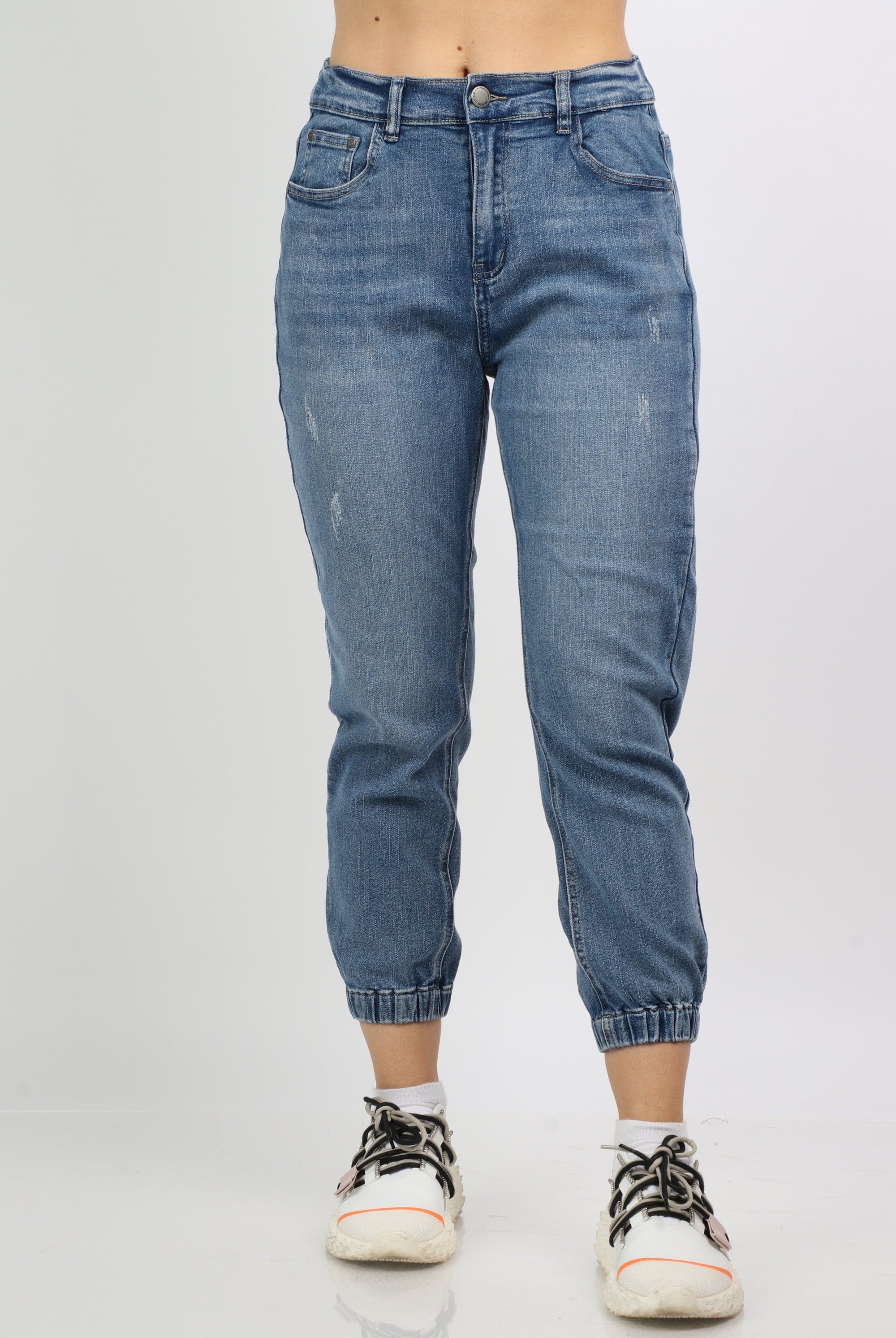 نتشي بنطلون جينز هرمي نسائي