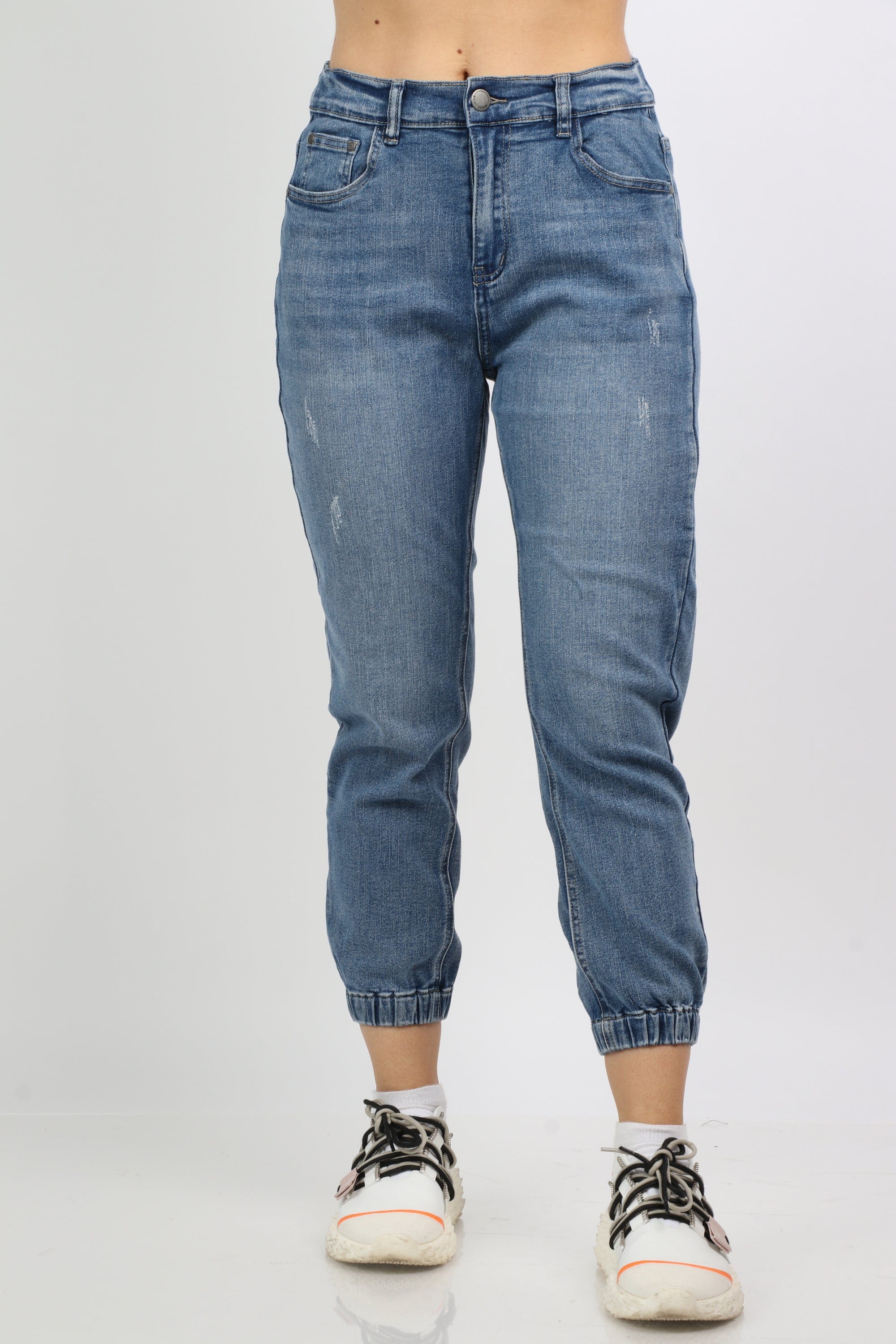 نتشي بنطلون جينز هرمي نسائي