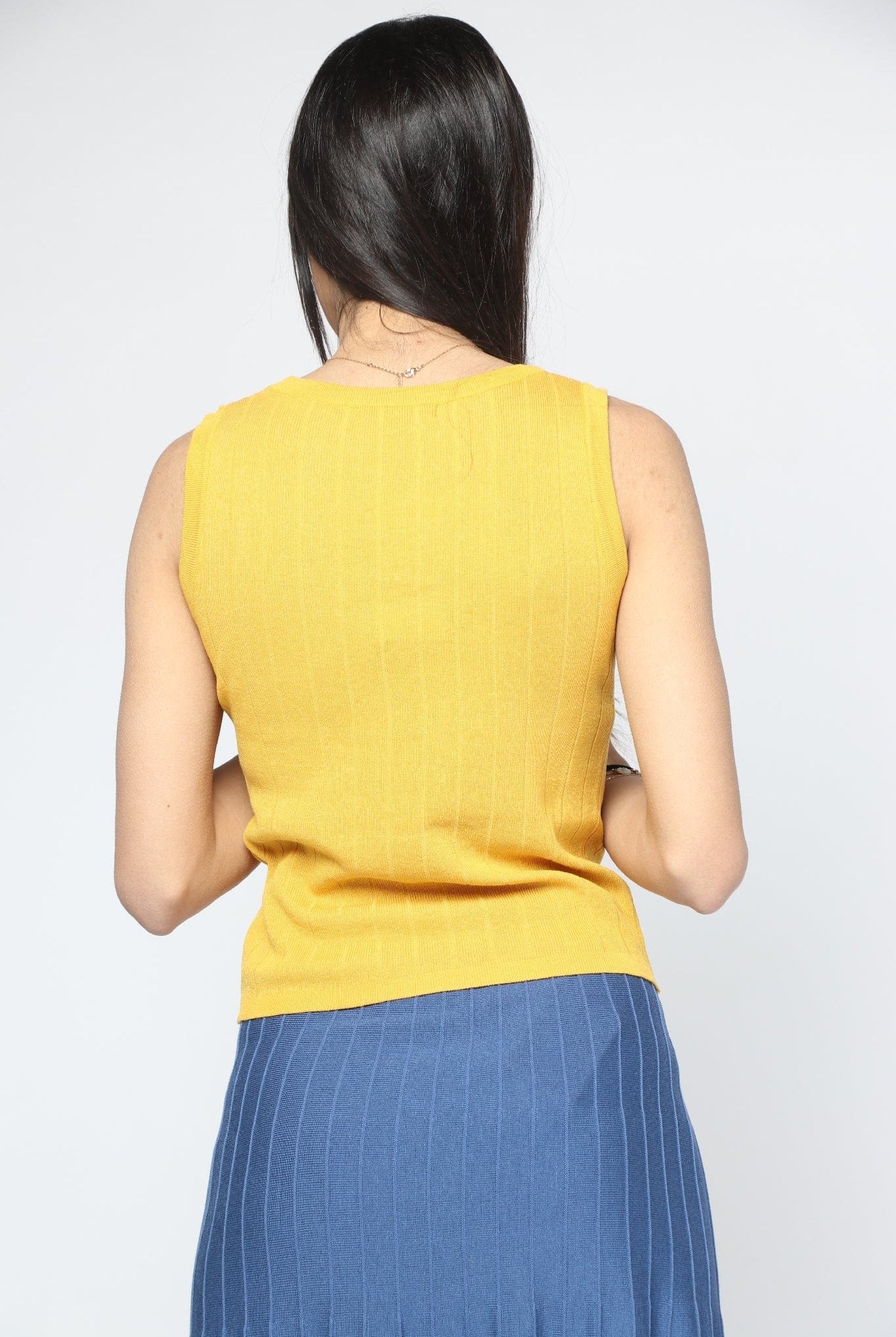 نتشي بلوزة كت مخططة بالطول نسائي