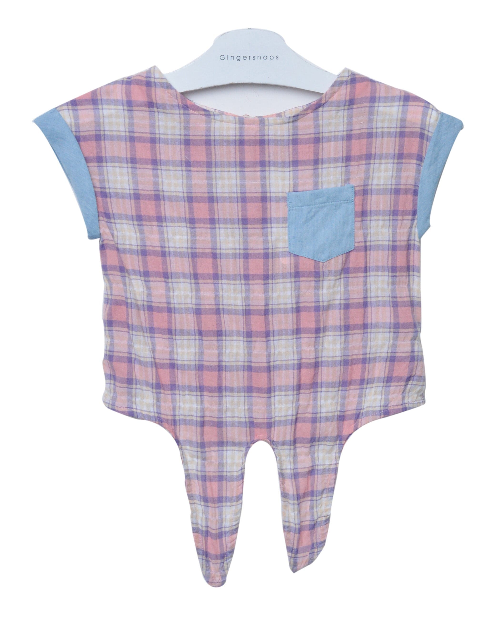 جينجرسنابس بلوزة مطرزة من البطن بناتي متعدد الألوان