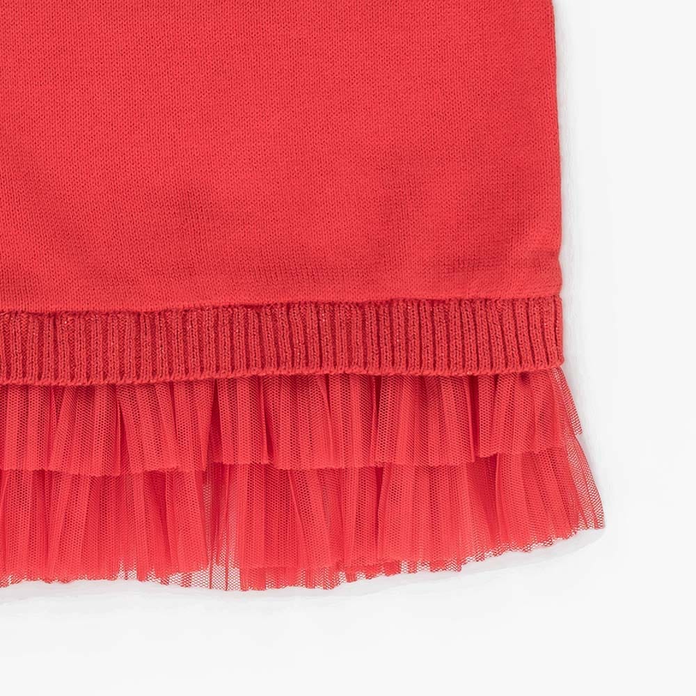 جينجرسنابس بلوزة بناتي سادة مكشكش من أسفل الغرينادين