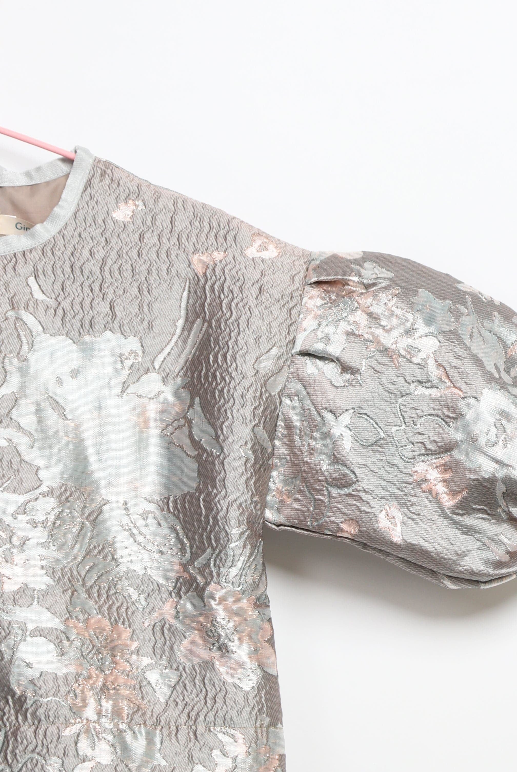 جينجرسنابس بلوزة بناتي مزهرة ملمع كم طويل متعدد الألوان