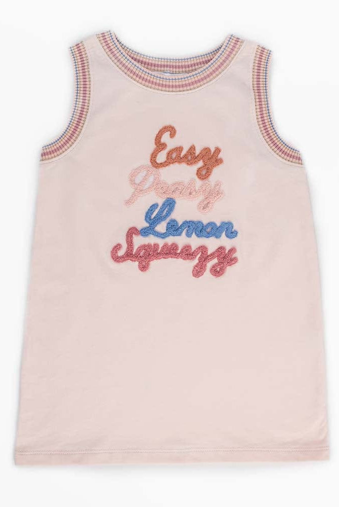 جينجرسنابس تيشيرت كت مطرز على البطن بناتي خوخي مغبر