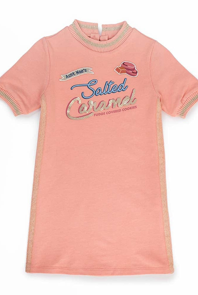 جينجرسنابس تيشيرت طويل نص كم بناتي تراما