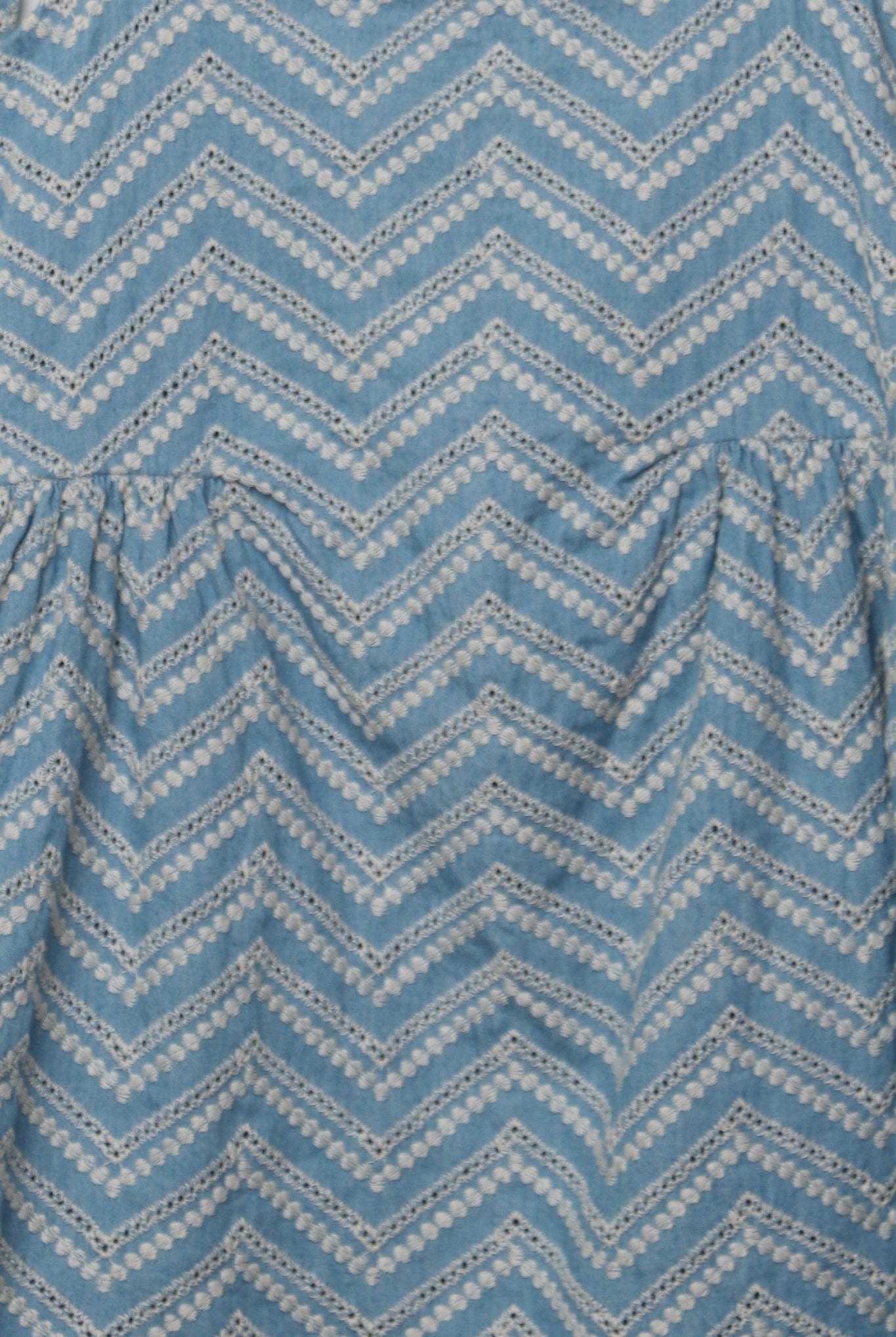 جينجرسنابس فستان أكام حمالات فيونكة بناتي أزرق/سط