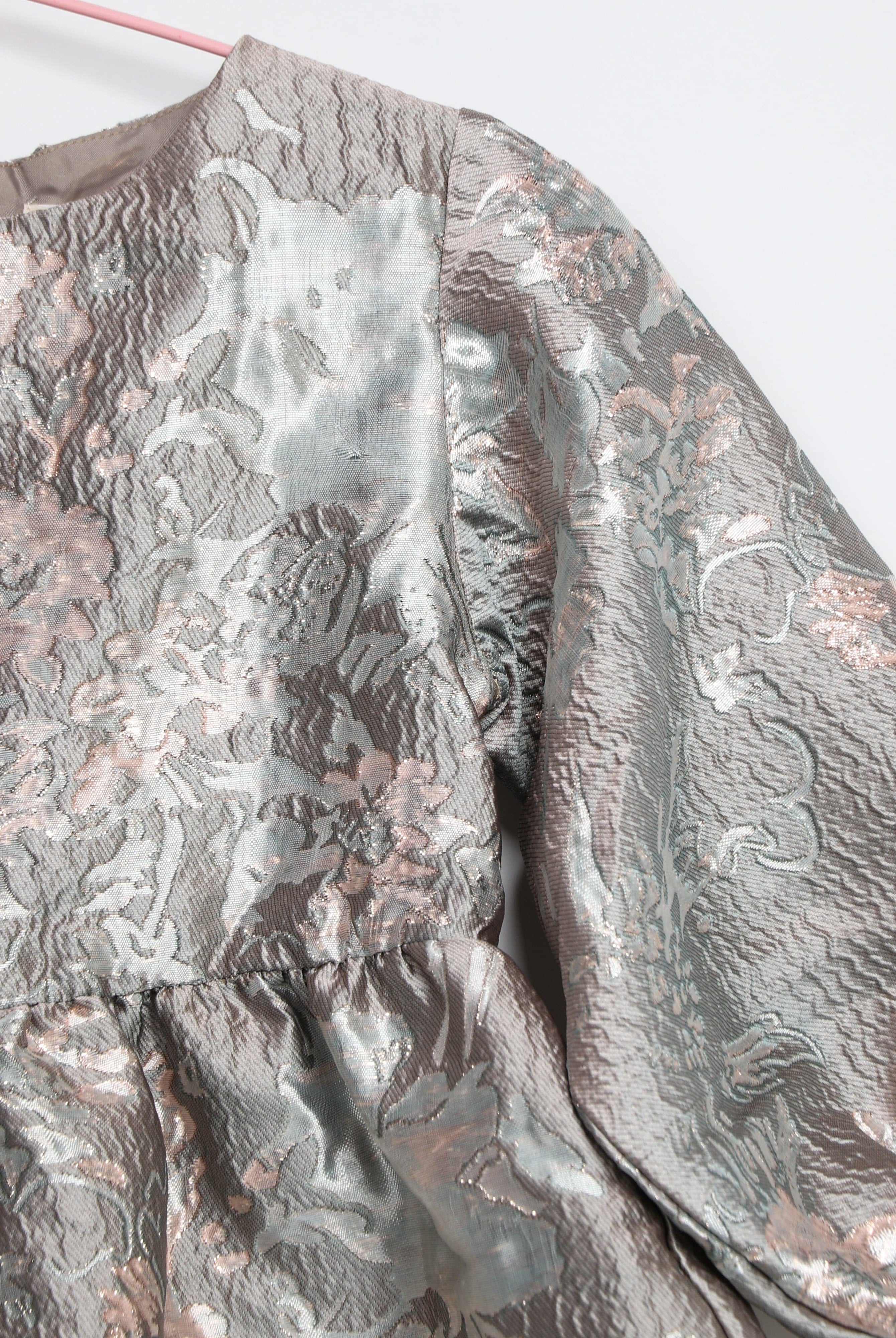 جينجرسنابس فستان بناتي قشر سمك لامع شفاف متعدد الألوان