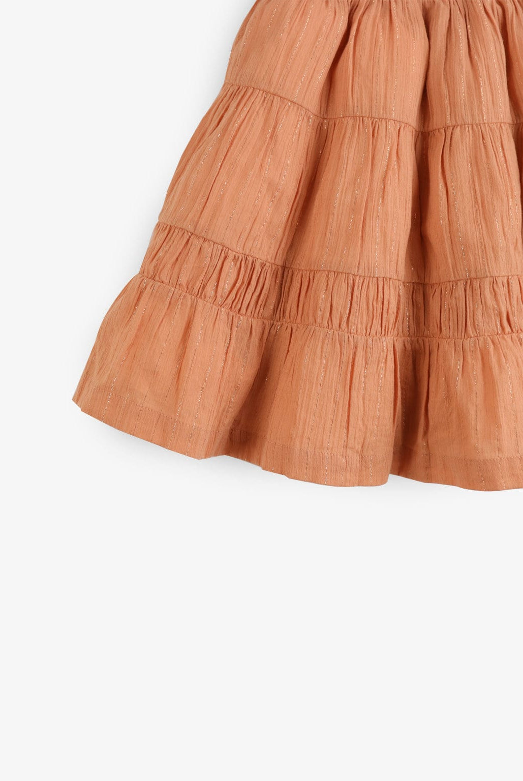 جينجرسنابس فستان بناتي صغير مخصر بحمالات عريضة بناتي برتقالي