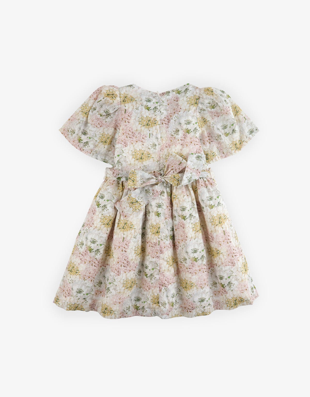 جينجرسنابس فستان مشجر مخصر كم قصير مفتوح بناتي متعدد الألوان