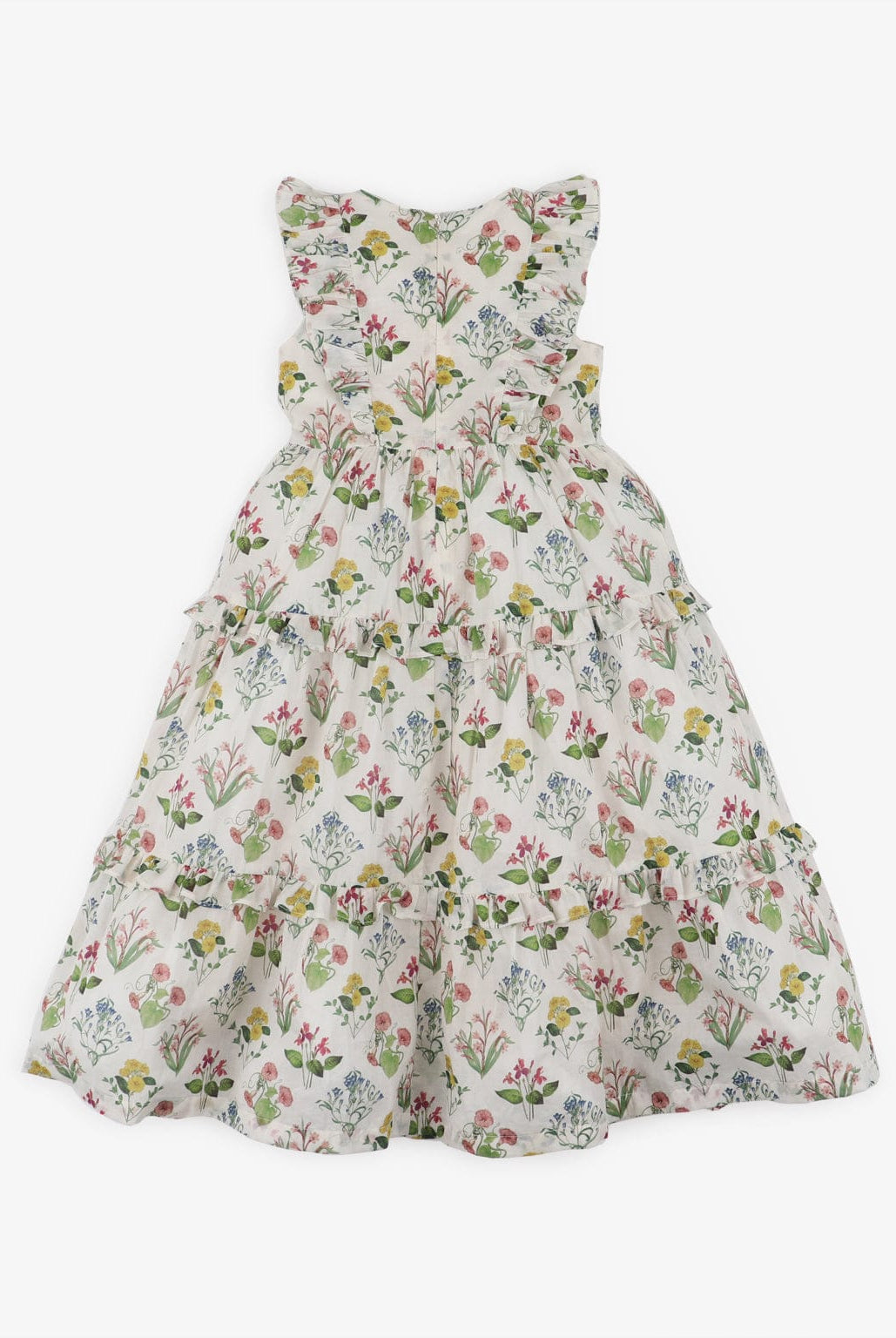 جينجرسنابس فستان مورد طويل كت برقبة دائرية بناتي متعدد الألوان