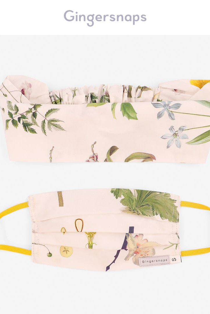 جينجرسنابس كمامة بناتي مشجرة متعدد الألوان