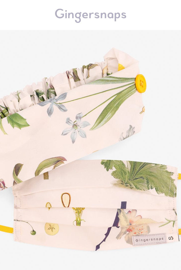 جينجرسنابس كمامة بناتي مشجرة متعدد الألوان