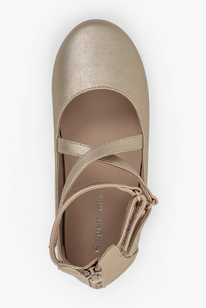 جينجرسنابس بلارينا سادة بأساور ذهب