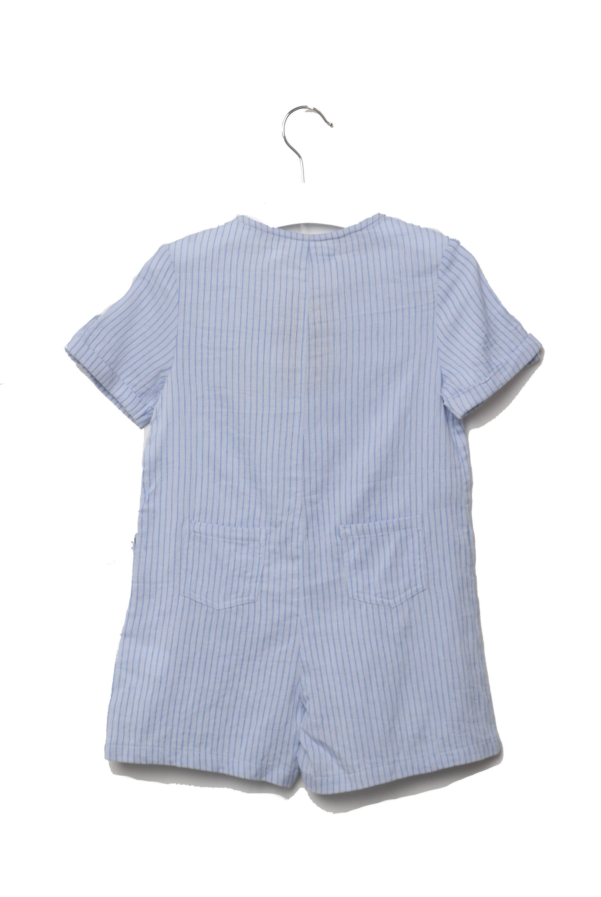 جينجرسنابس سالوبيت مخطط بالطول نص كم بناتي أزرق فاتح