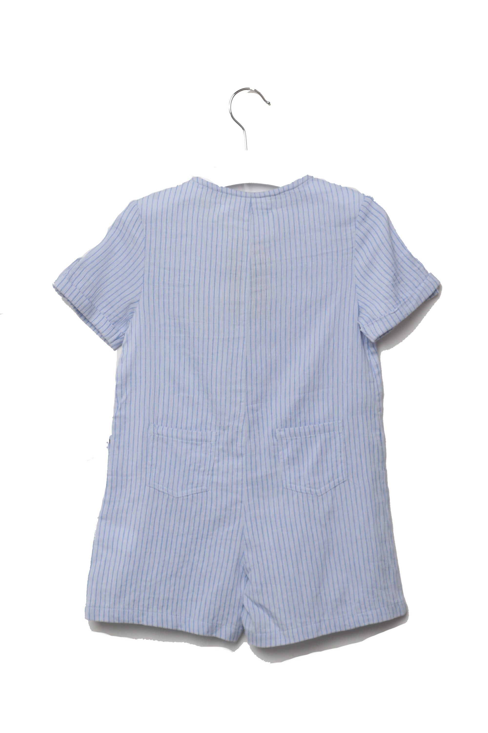 جينجرسنابس سالوبيت مخطط بالطول نص كم بناتي أزرق فاتح