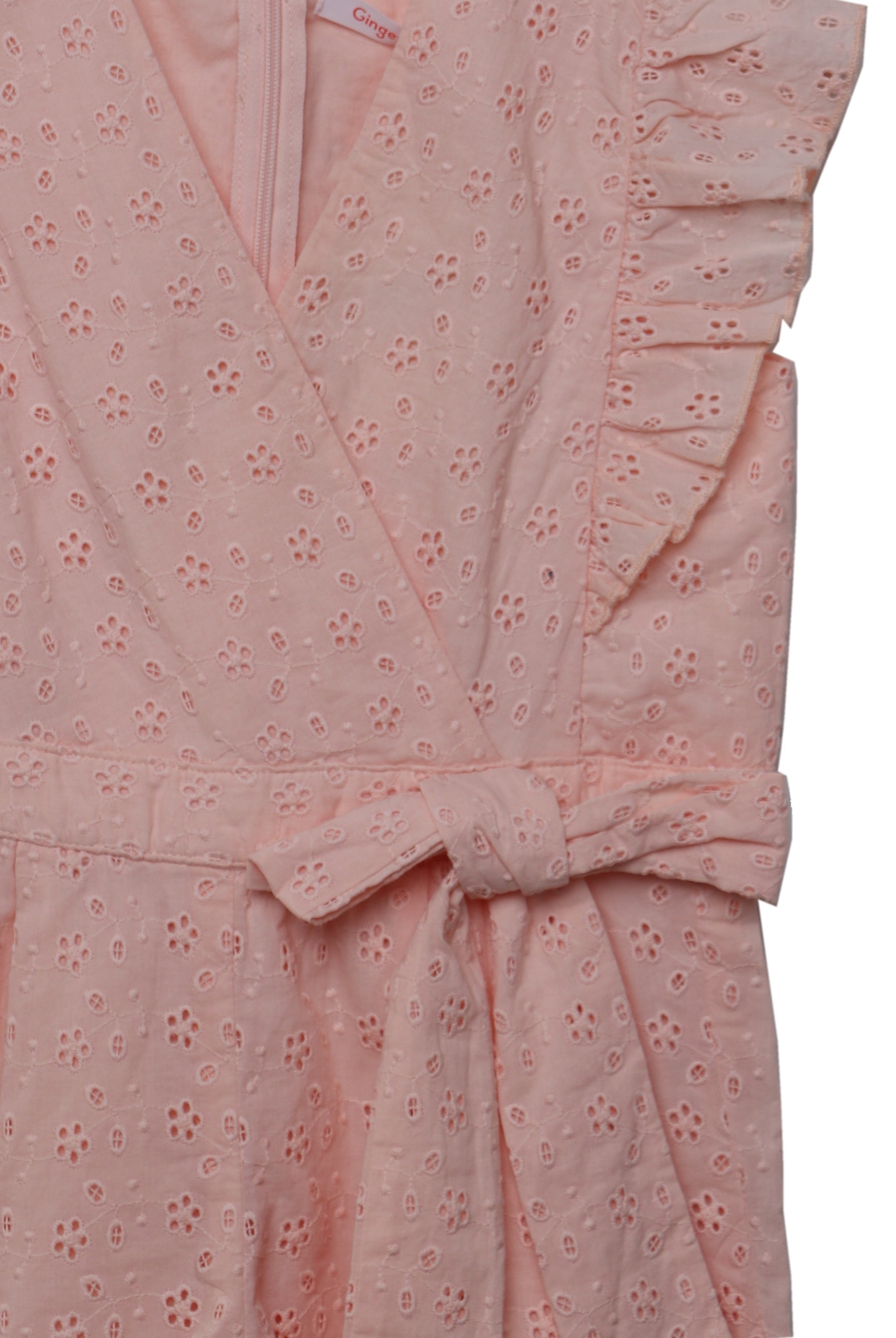 جينجرسنابس جمبسوت بناتي مخرم قصير برباط احمر سحابي